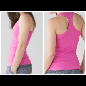 Lululemon Cool Racerback Pink Paradise *Luon light in EUC.
